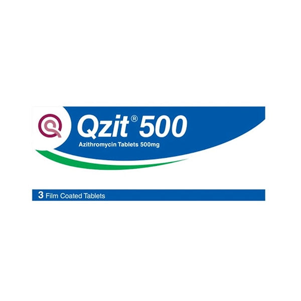 Qzit 500mg Tab 3's