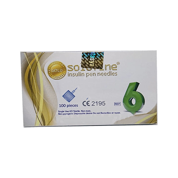 Solofine Insulin Pen Needles 6 Mm