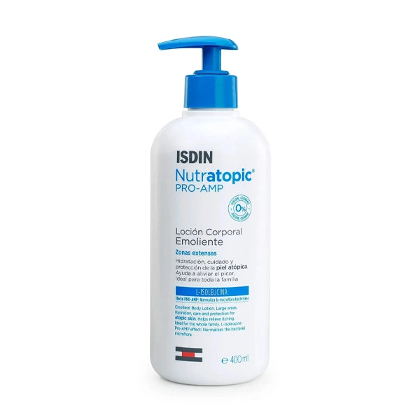 Isdin Nutratopic Emollient Lotion 400ml