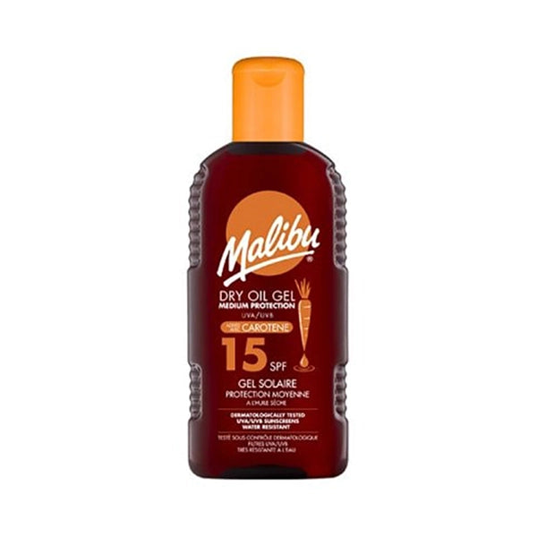 Malibu Dry Oil Gel With Spf 15  200ml