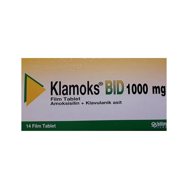 Klamoks 1000mg Tab 14's