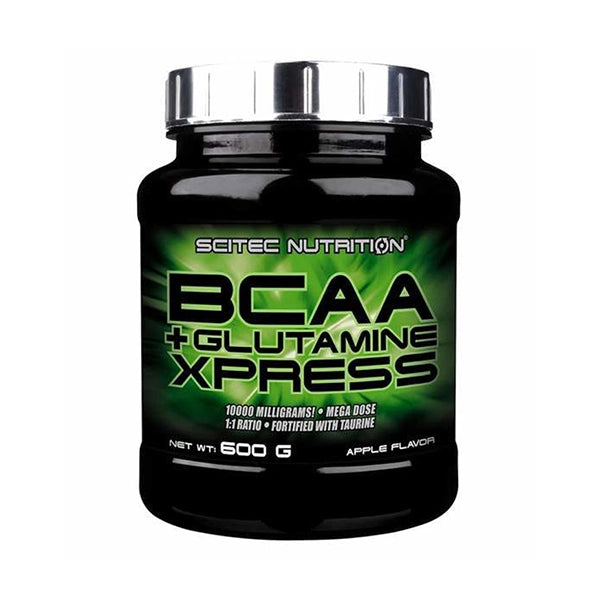 Scitec Nutrition Bcaa + Glutamine Xpress 600g Apple Flavor - Muscle Recovery - Scitec Nutrition
