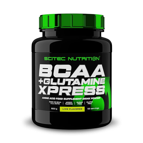 Scitec Nutrition Bcaa + Glutamine Xpress 600g Lime - Muscle Recovery - Scitec Nutrition