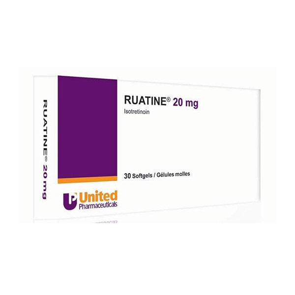Ruatine 20mg Softgel 30's