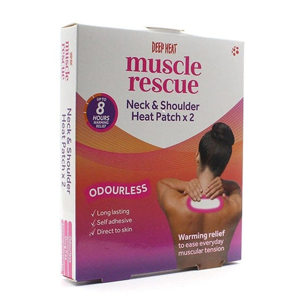 Deep Heat Muscle Rescue Patch 2 Pieces