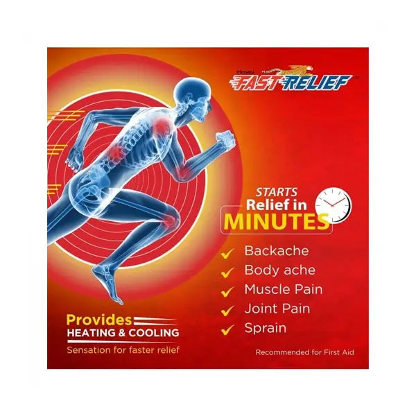 Himani Fast Relief Pain Relief Patch 14x10cm 2's