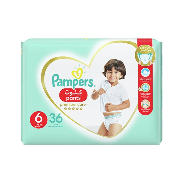 Pampers Premium Care  Pants Size Six 36 Pants