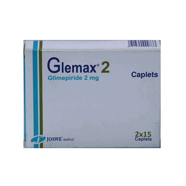 Glemax 2mg Tab 30's