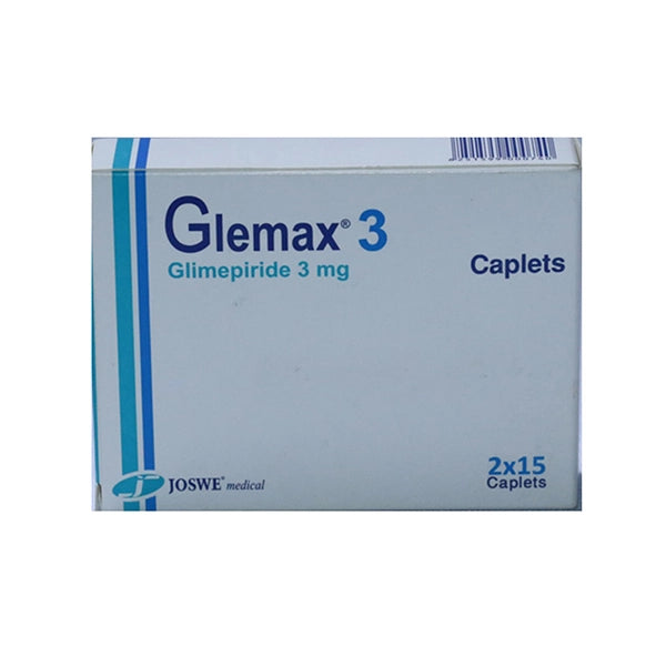 Glemax 3mg Tab 30's