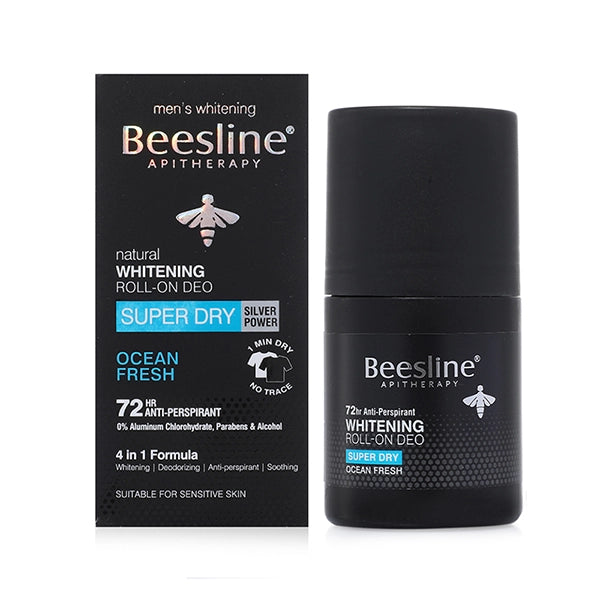Beesline Whitening Roll On Super Dry Ocean Fresh 50ml