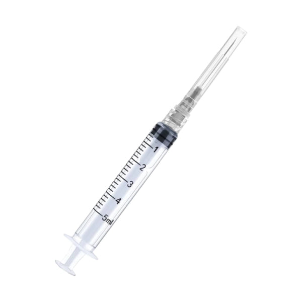 Almaha Med+ Sterile Syringe W/needle Cc 2.5/3 Needle G22 100's 