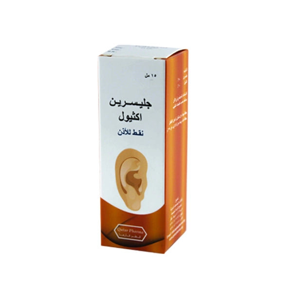 Qatar Pharma Glycerin Ichthyol Ear Drops 15ml