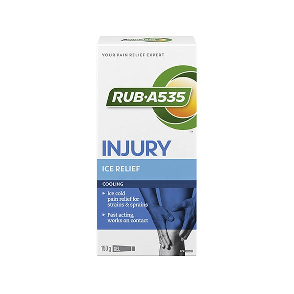 Rub-a535 Injury Ice Relief Gel 150gm Pl104