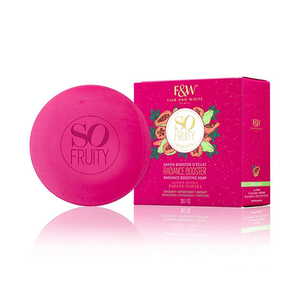 Fair &amp; White So Fruity Papaya Soap 200g
