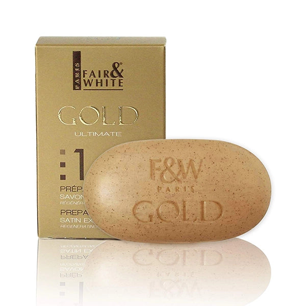 Fair &amp; White Gold Satin Exfoliating Soap 200g
