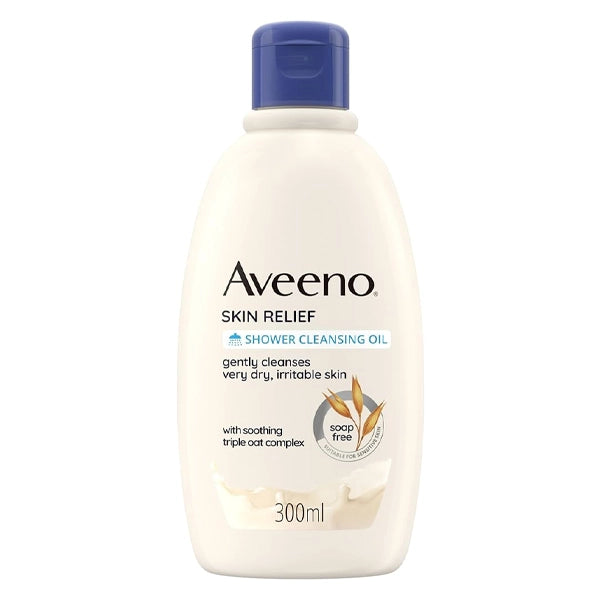 Aveeno Skin Relief Shower Cleansing Oil 300 Ml