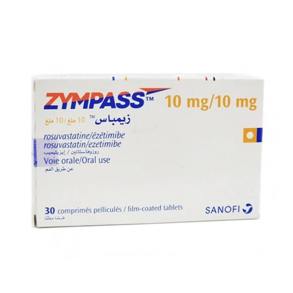 Zympass 10mg/10mg Tab 30's