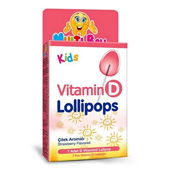 MultiBall Lollipops Vitamin D 7 Pieces