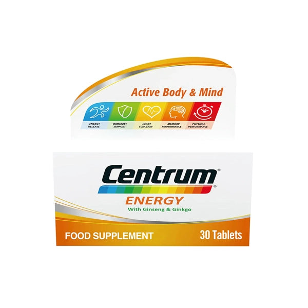 Centrum Energy Tab 30's