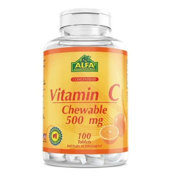 Alfa Vitamin C 500 Mg Chewable 30 Tab