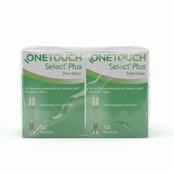 One touch select plus strips box 1+1  (100 strips)