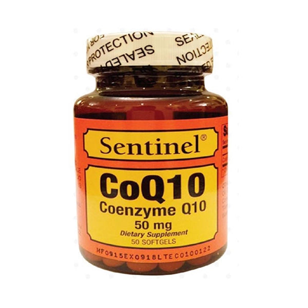Sentinel Coq10 200 Mg 50 Softgels