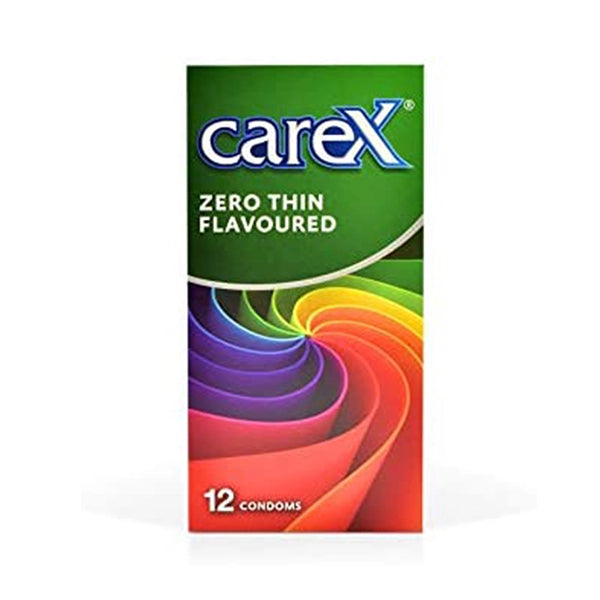 Carex Zero Thin Flavoured 12 Condoms