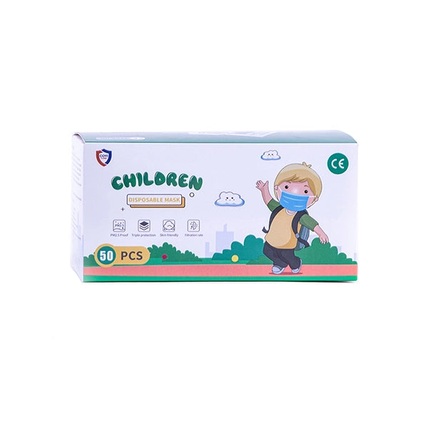 Covi Care Face Mask For Kids White 50's