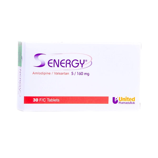 Senergy 5/160mg Tab 30's