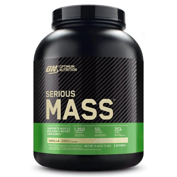 Optimum Nutrition Serious Mass Vanilla 6 Lb - Weight Gain - Optimum Nutrition