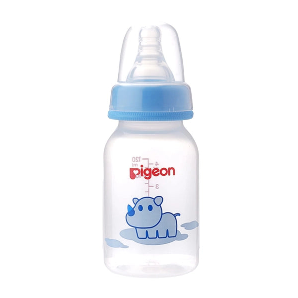 Pigeon Decorated Plastic Bottle 0-3 M 120 Ml