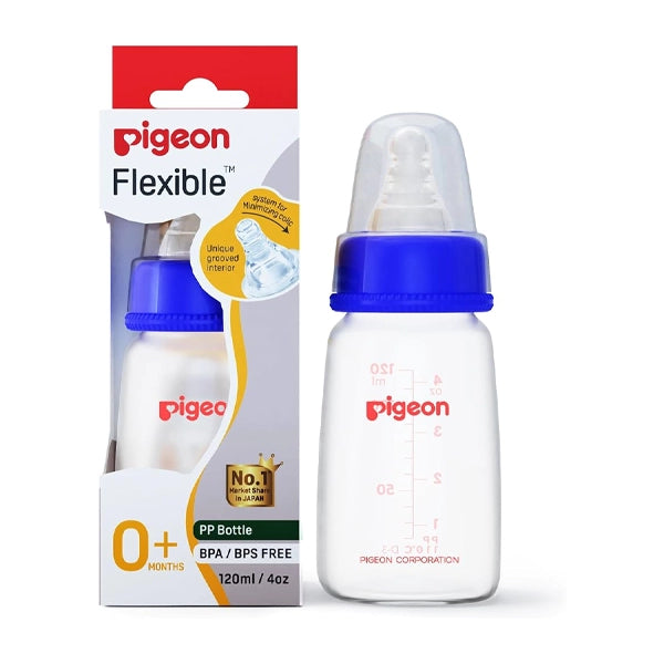 Pigeon Plastic Bottle 0+ M  120 Ml