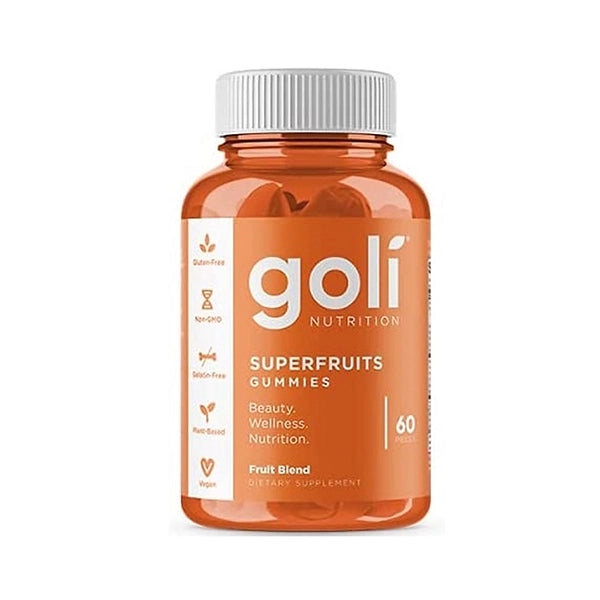 Goli Super Fruits For Beauty &amp; Wellness 60 Gummies