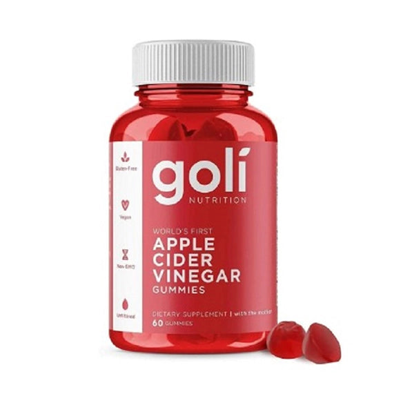 Goli  Apple Cider Vinegar 60  Gummies