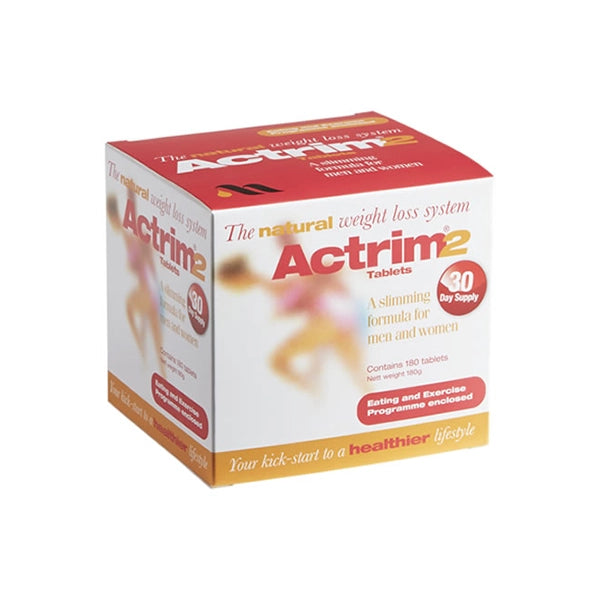 Actrim2 Natural Weight Loss System Tablets 180's