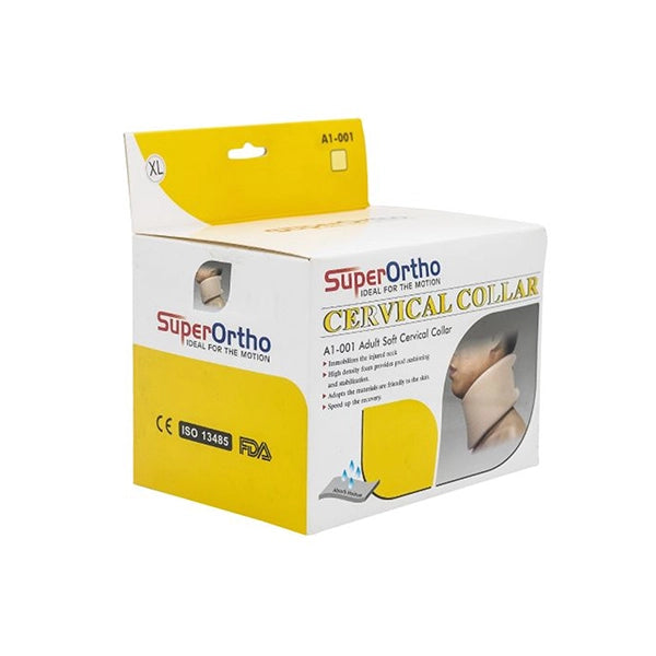 Superortho Adult Soft Cervical Collar Xl Size