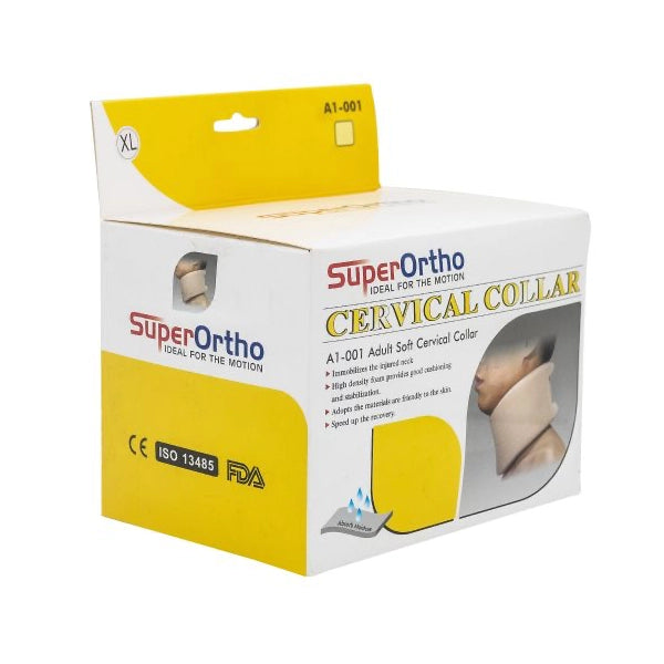 Superortho Adult Soft Cervical Collar Medium