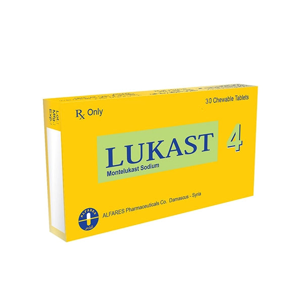 Lukast 4mg Tab 30's