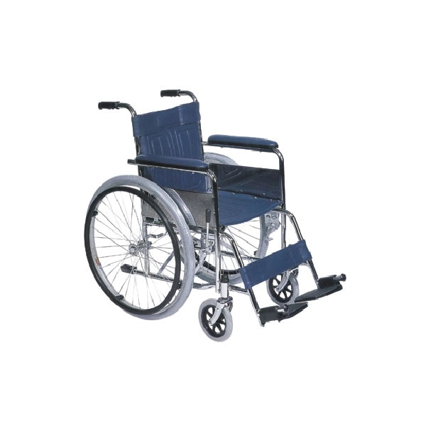 Ca905-steel Chrome Wheel Chair 