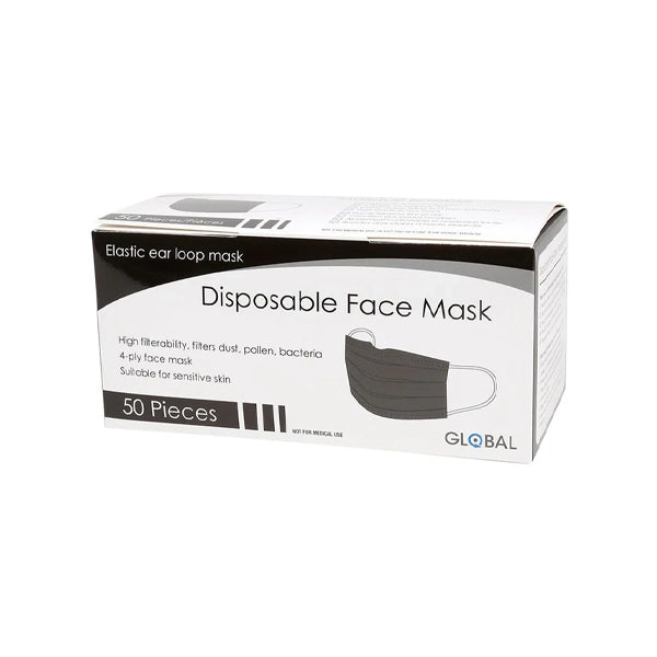 Disposable Face Mask Ear Loop 50's