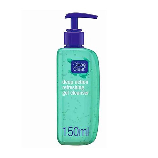 Clean &amp; Clear Deep Action Refreshing Gel Cleanser 150ml