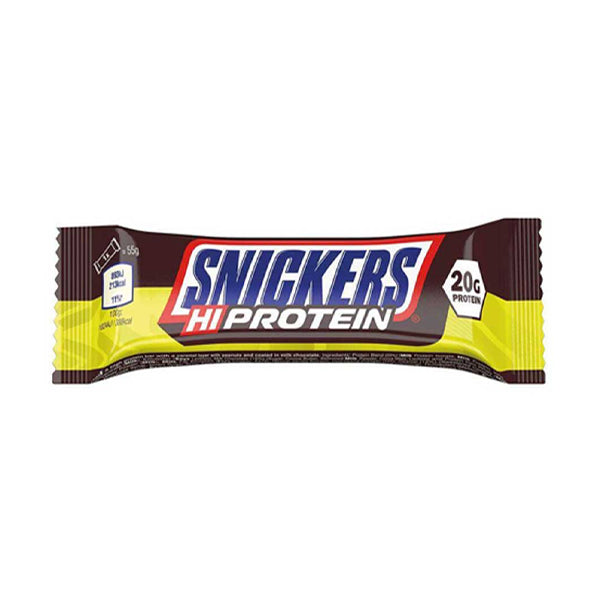Snickers Hi Protein Bar Chocolate Flavour 20 G Protein - Muscle Recovery - snickers
