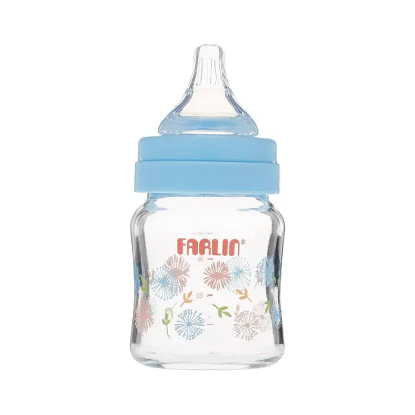 Farlin Wide Neck Heat Res Glass Feeder 120ml 