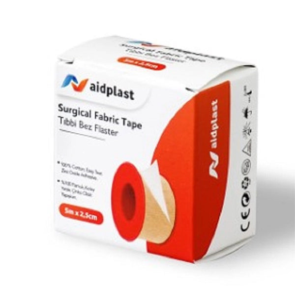 Aidplast Sterile Nonwoven Wound Dressing Plaster 5m X 2.5 Cm