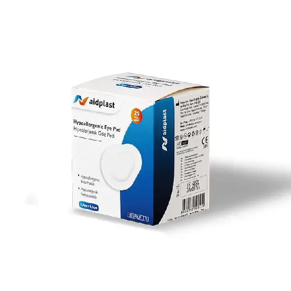 Aidplast Sterile Hypoallergenic Eye Pad 25 Pads