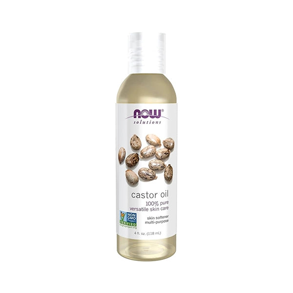 Now Pure 100% Castor Oil 118 Ml