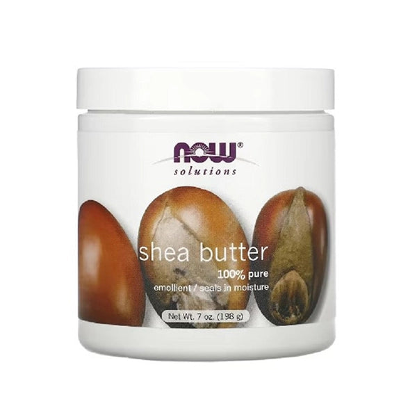 now shea butter 100 pure 198 g - moisturizer - Now