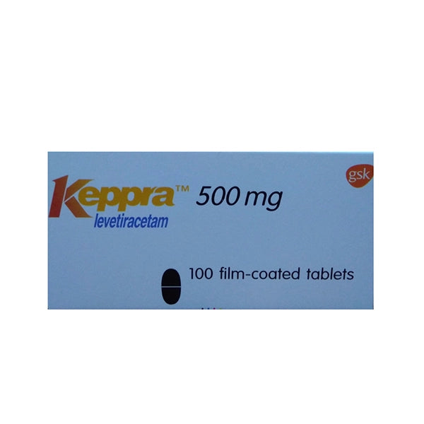 Keppra 500mg Tab 100's