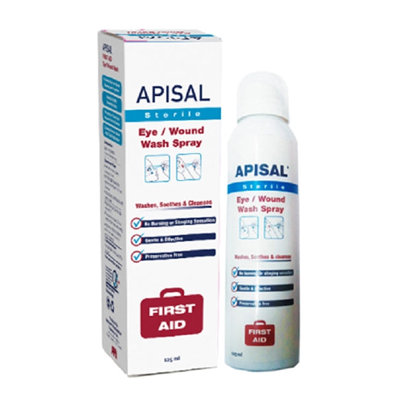 Apisal Eye / Wound Wash 125ml
