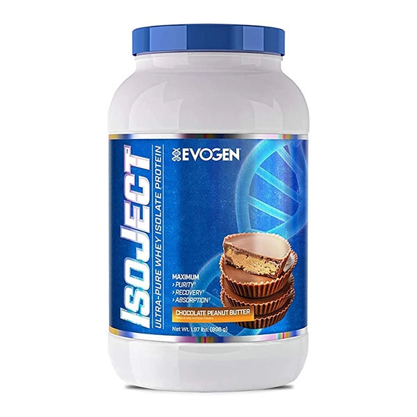 Evogen Isoject Chocolate 896g - Post-workout Recovery - Evogen